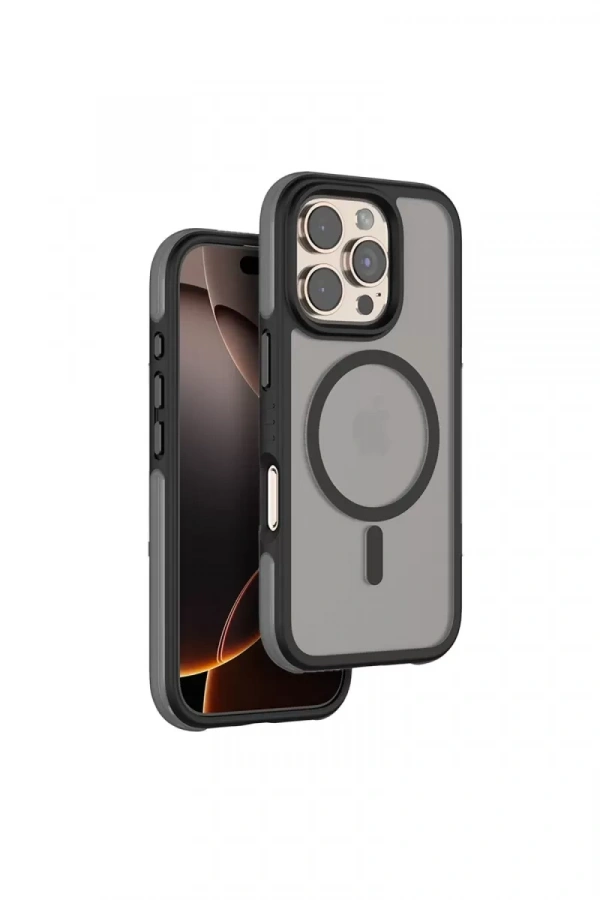 Apple iPhone 16 Pro Max Orbit Magsafe Kapak - Siyah