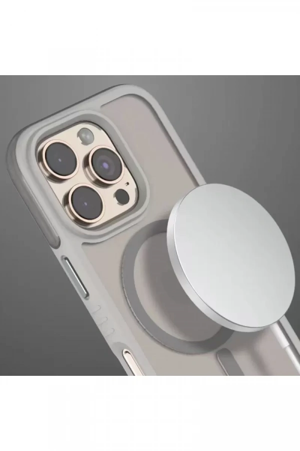 Apple iPhone 16 Pro Max Orbit Magsafe Kapak - Titan Gri