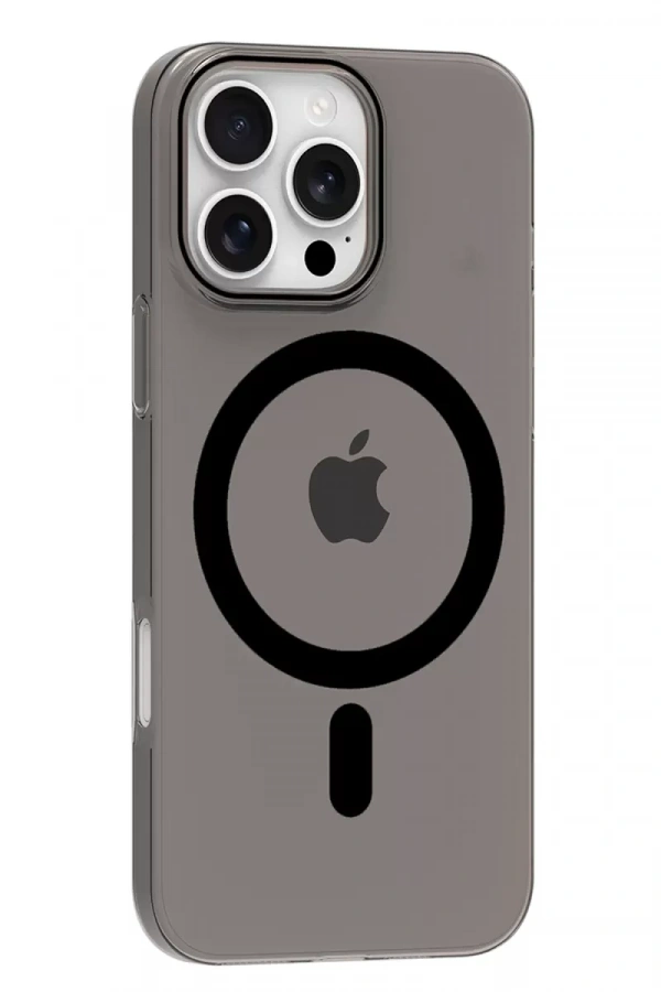 Apple iPhone 16 Pro Max PC Blank Magsafe Kapak - Siyah