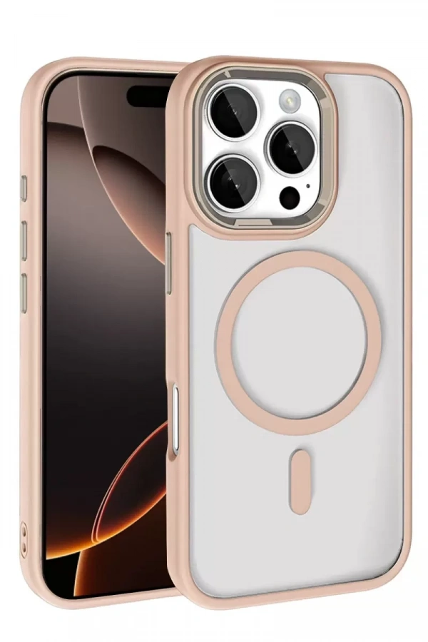 Apple iPhone 16 Pro Max Terea Magsafe Kapak - Gold
