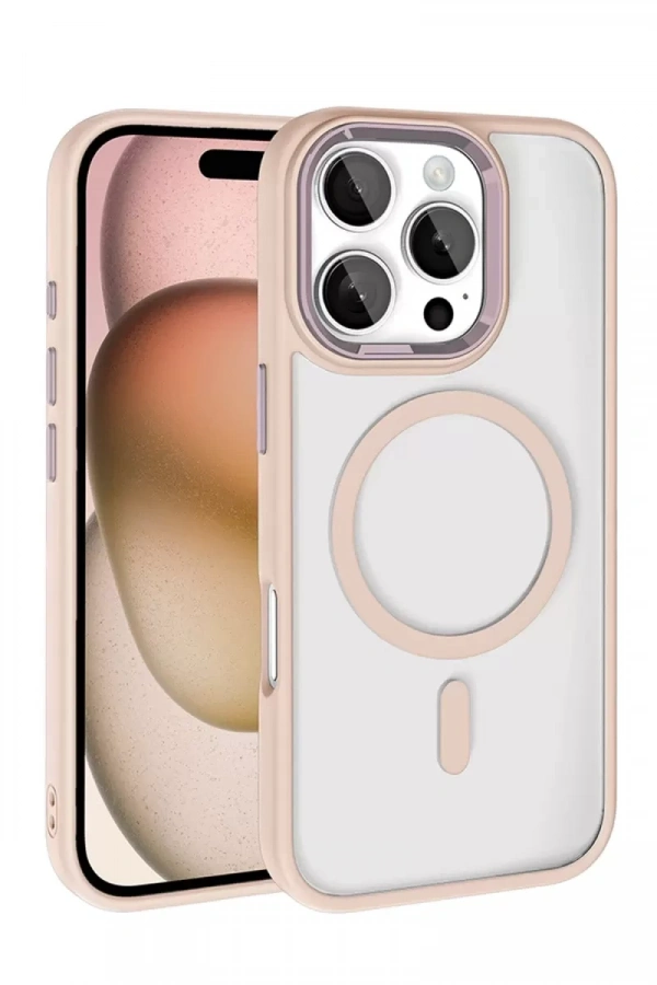 Apple iPhone 16 Pro Max Terea Magsafe Kapak - Pembe