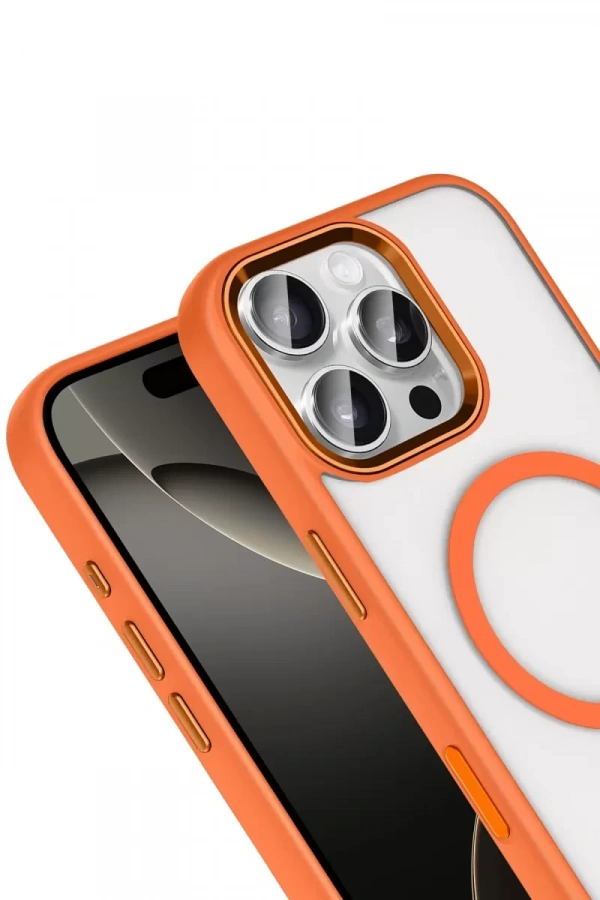 Apple iPhone 16 Pro Max Terea Magsafe Kapak - Turuncu