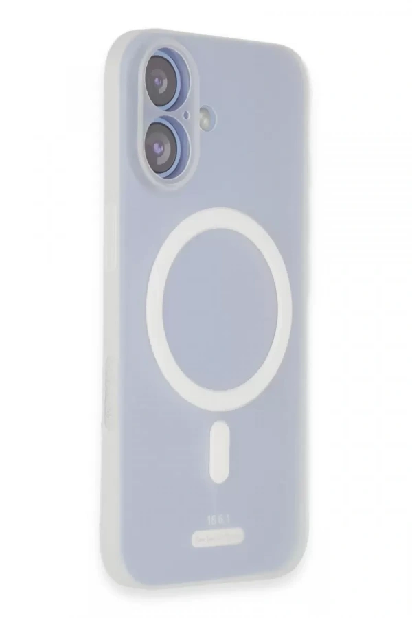 Apple iPhone 16 Sense Magsafe Kapak - Şeffaf