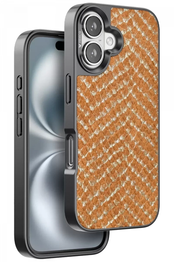Apple iPhone 16 Viper Kapak - Kahverengi