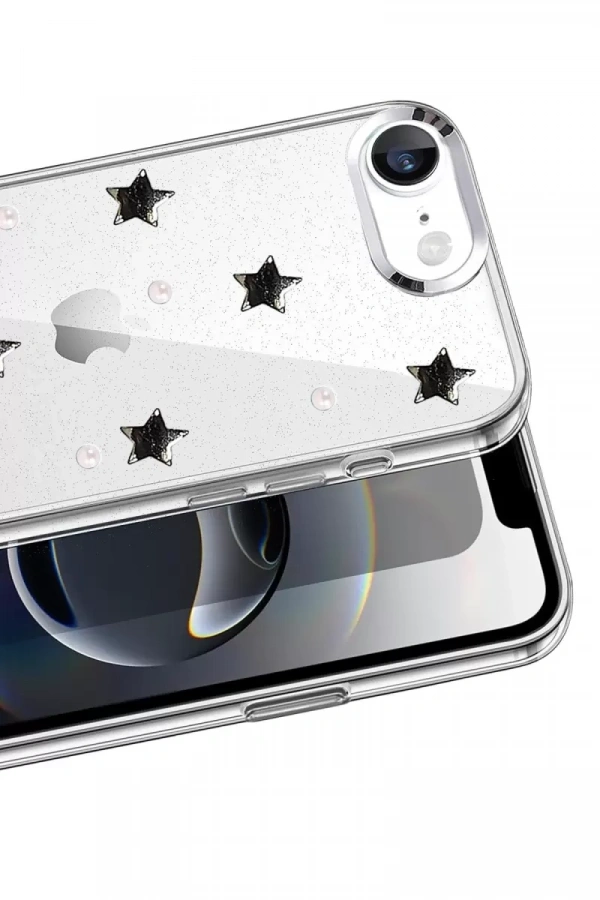 Apple iPhone 16E Fiyonk Desenli Kapak - Desen 7