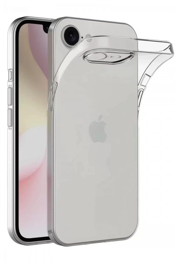 Apple iPhone 16E Kılıf Lüx Şeffaf Silikon