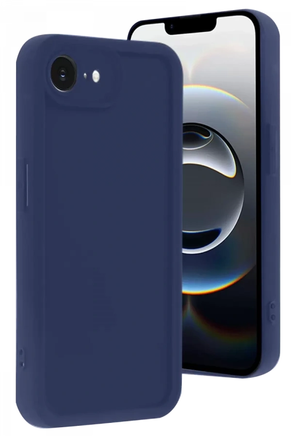Apple iPhone 16E Kılıf Viera Silikon - Lacivert
