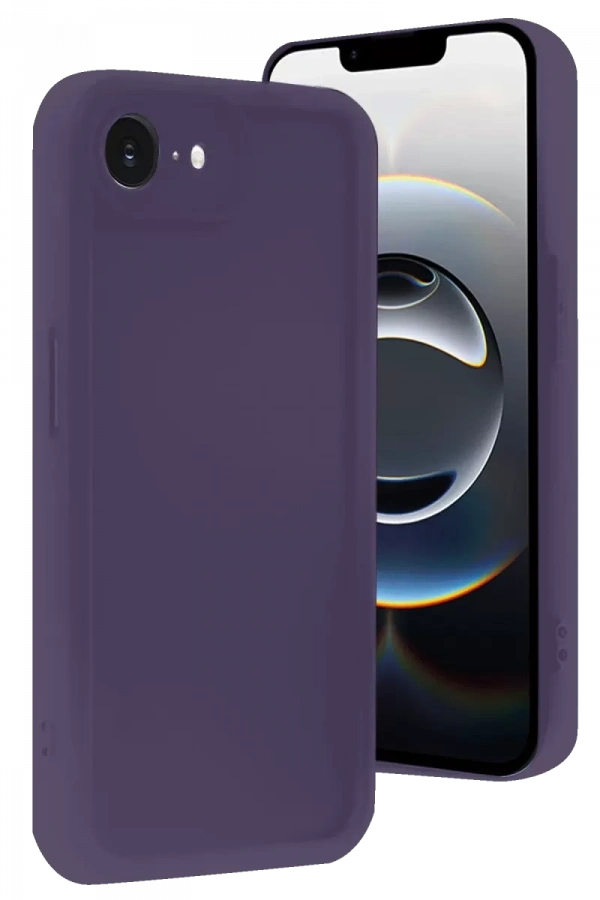 Apple iPhone 16E Kılıf Viera Silikon - Mor