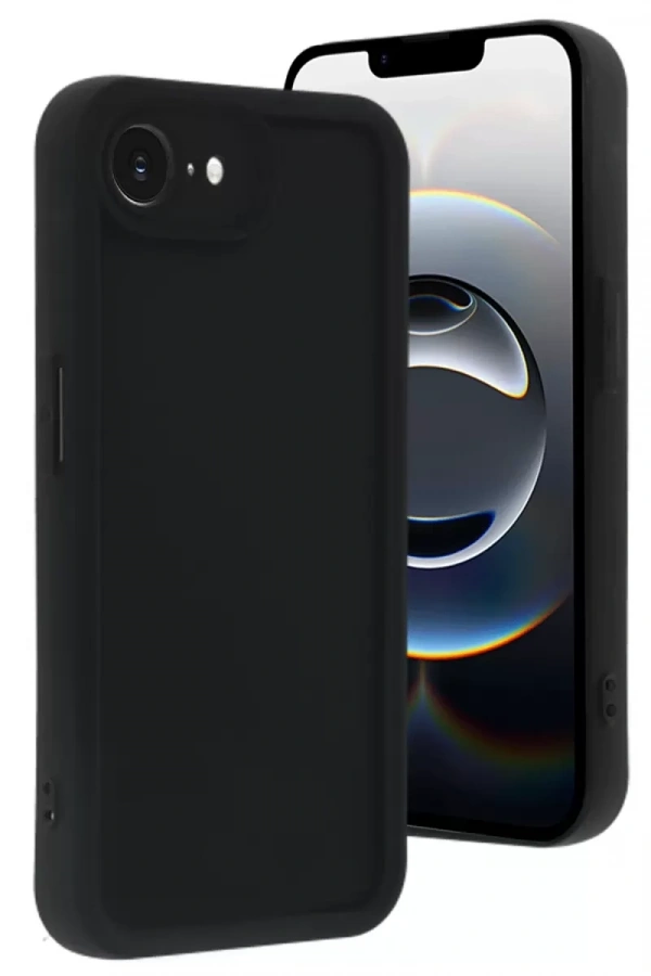 Apple iPhone 16E Kılıf Viera Silikon - Siyah