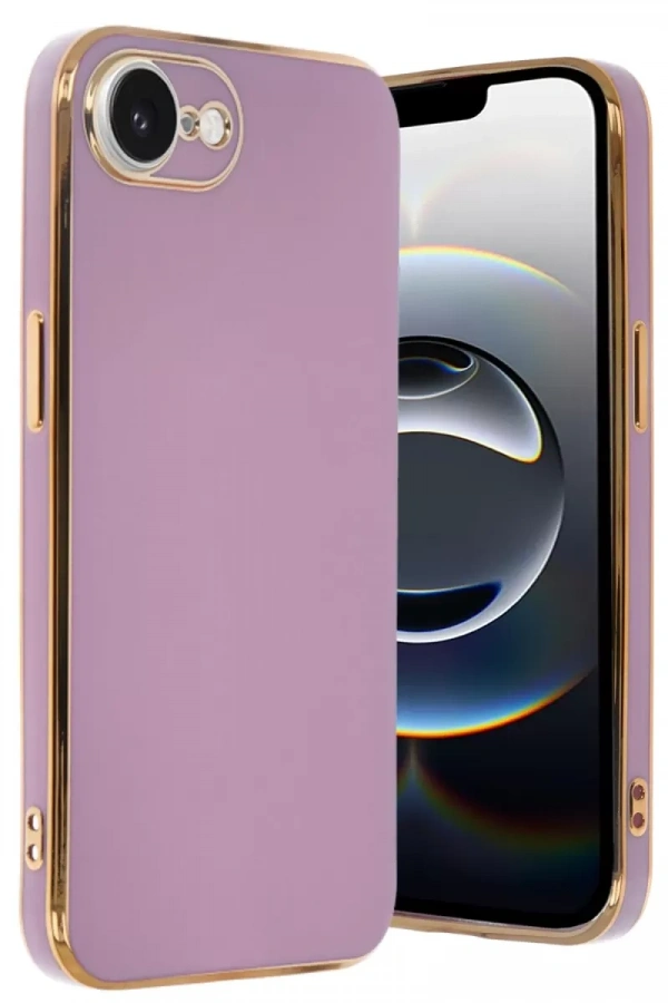 Apple iPhone 16E Kılıf Volet Silikon - Mor