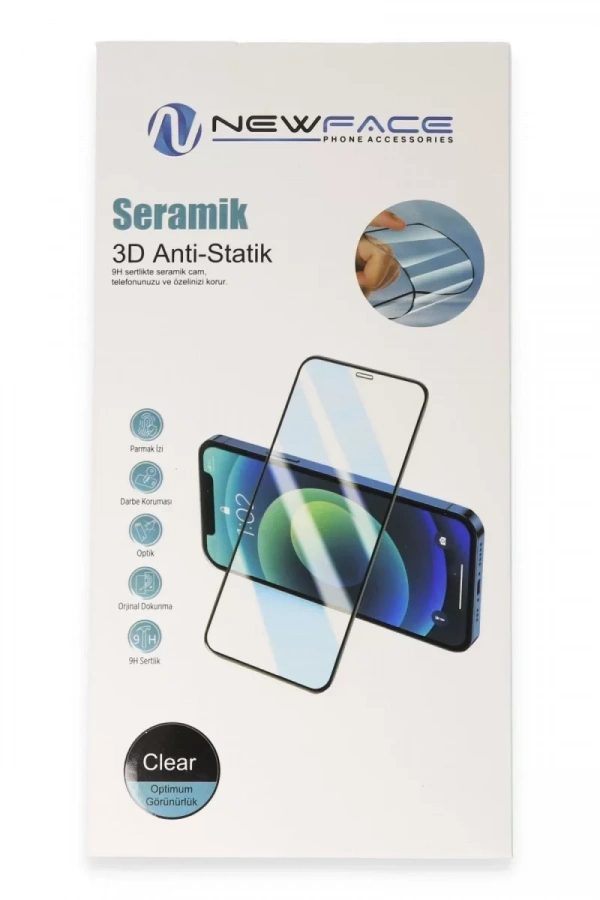 Apple iPhone 17 3D Antistatik Seramik Nano Ekran Koruyucu