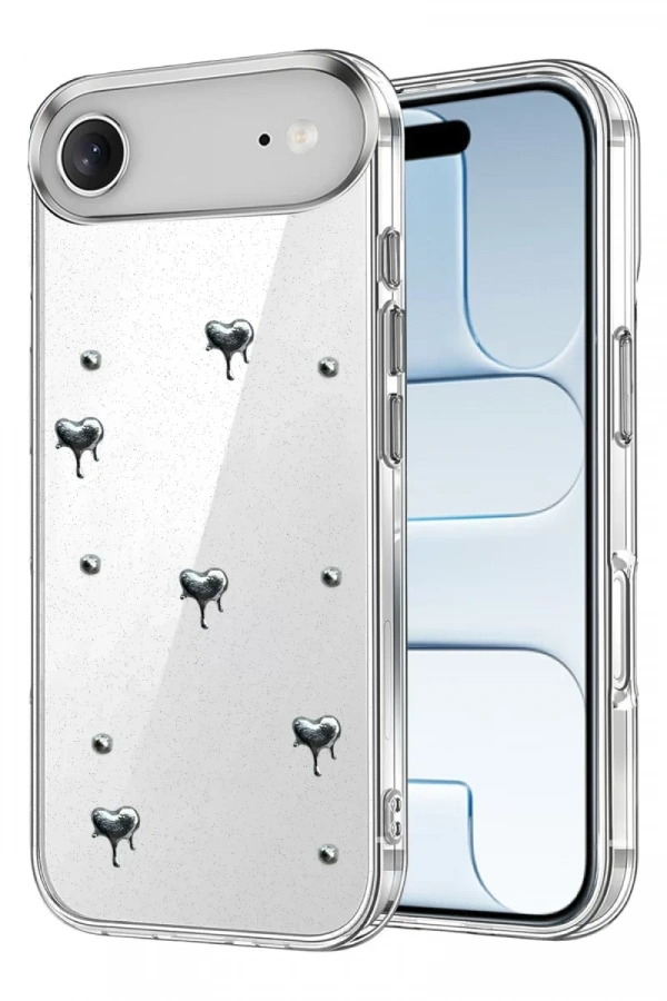 Apple iPhone 17 Air Fiyonk Desenli Kapak - Desen 1