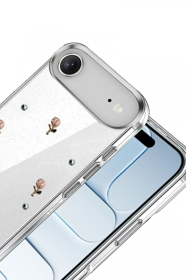 Apple iPhone 17 Air Fiyonk Desenli Kapak - Desen 6