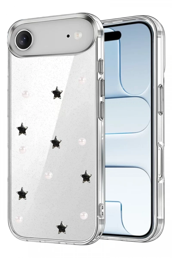 Apple iPhone 17 Air Fiyonk Desenli Kapak - Desen 7