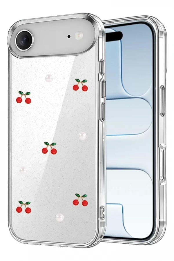 Apple iPhone 17 Air Fiyonk Desenli Kapak - Desen 9