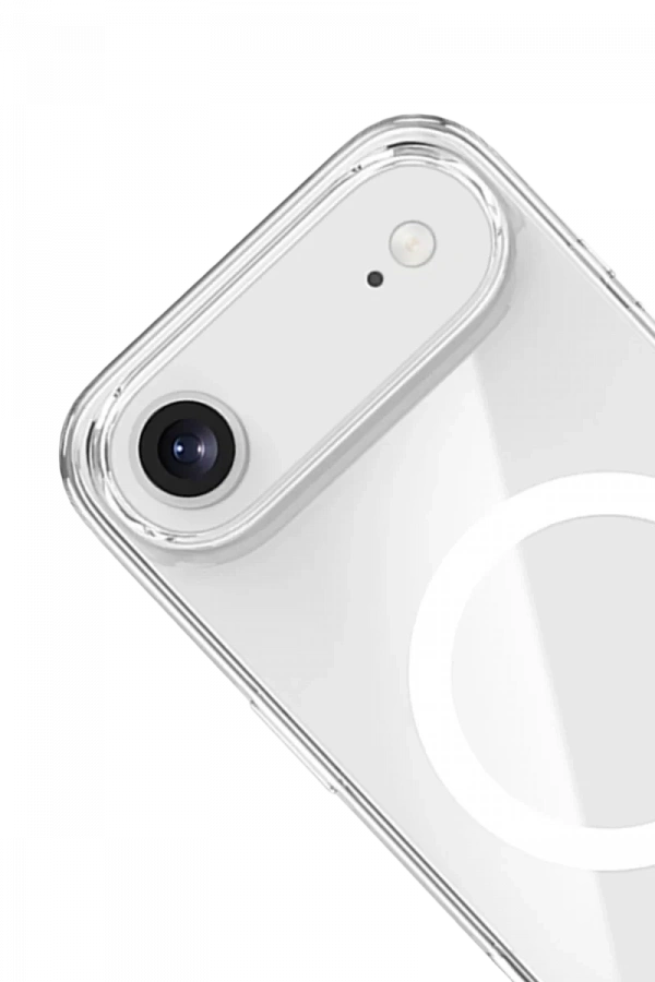 Apple iPhone 17 Air Kılıf Pc Real Magsafe Kapak - Şeffaf
