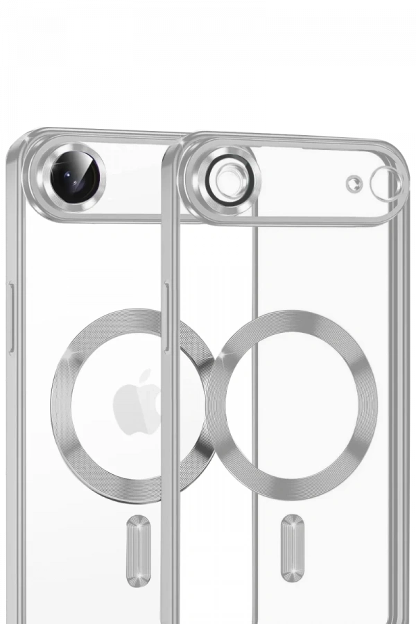 Apple iPhone 17 Air Kross Magneticsafe Kapak - Gümüş