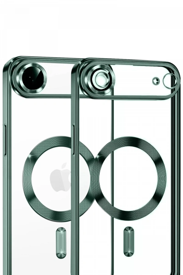 Apple iPhone 17 Air Kross Magneticsafe Kapak - Koyu Yeşil