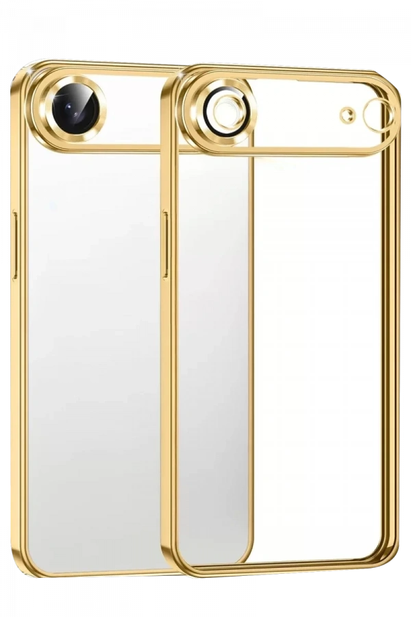 Apple iPhone 17 Air Lensli Silikon - Gold