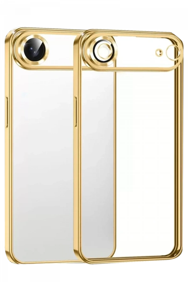 Apple iPhone 17 Air Lensli Silikon - Gold