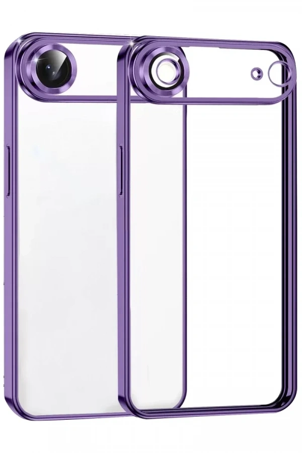 Apple iPhone 17 Air Lensli Silikon - Mor