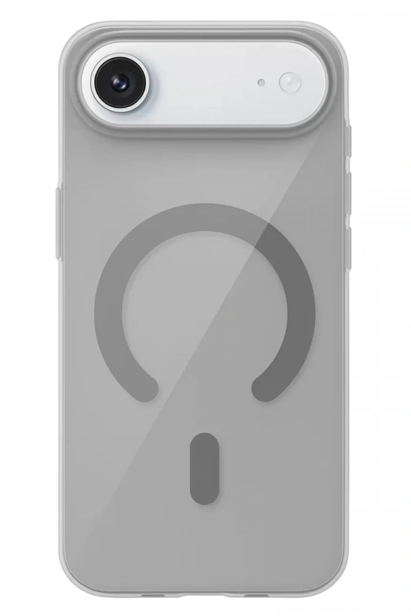 Apple iPhone 17 Air PC Blank Magsafe Kapak - Natural Grey