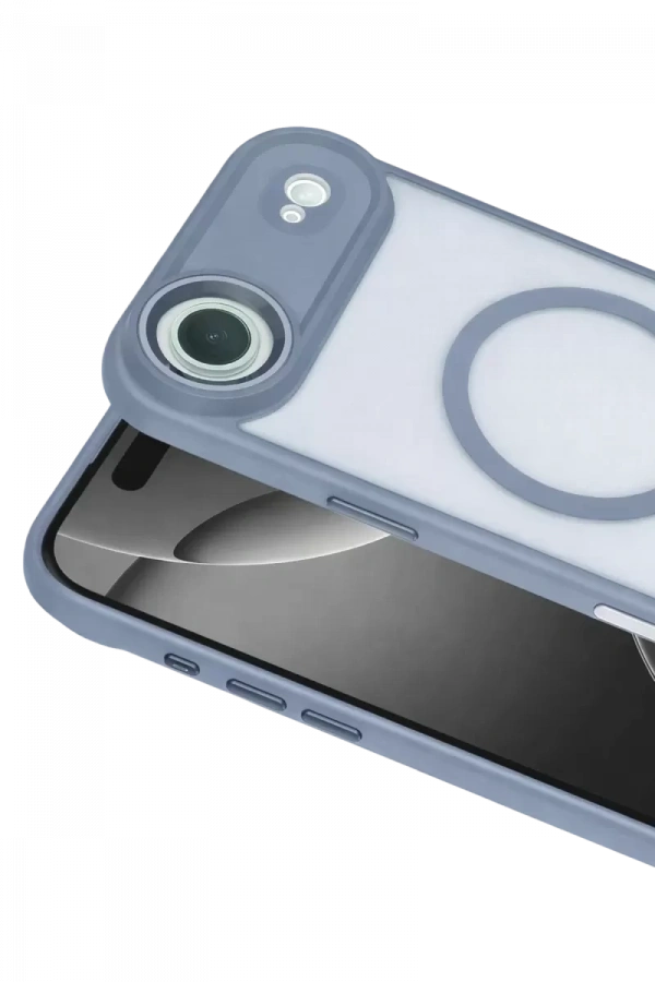 Apple iPhone 17 Air Terea Magsafe Kapak - Açık Mavi