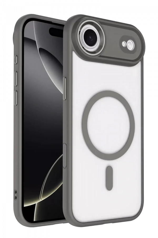 Apple iPhone 17 Air Terea Magsafe Kapak - Gri
