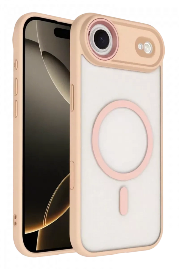 Apple iPhone 17 Air Terea Magsafe Kapak - Pembe