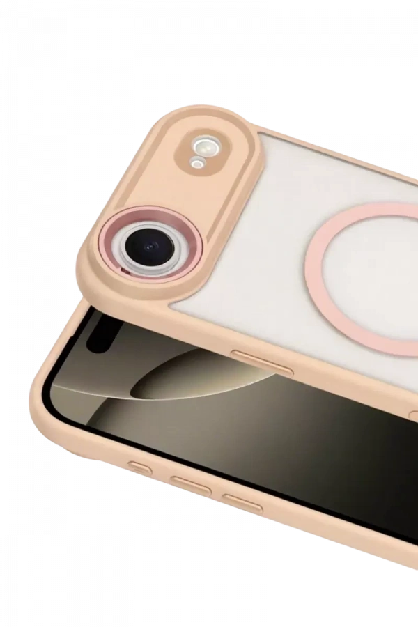 Apple iPhone 17 Air Terea Magsafe Kapak - Pembe