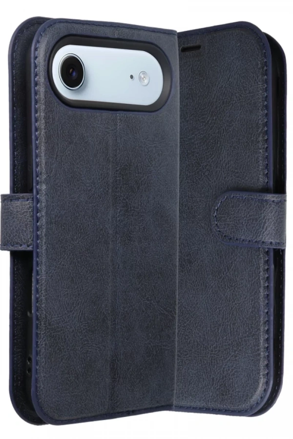 Apple iPhone 17 Air Trend S Plus Kapaklı Kılıf - Lacivert