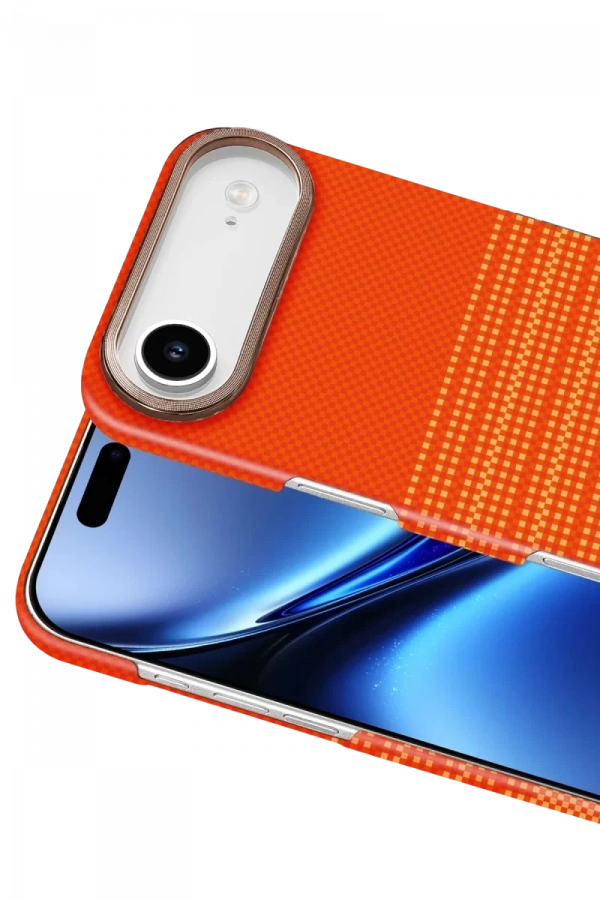 Apple iPhone 17 Air Vega Magsafe Kapak - Turuncu