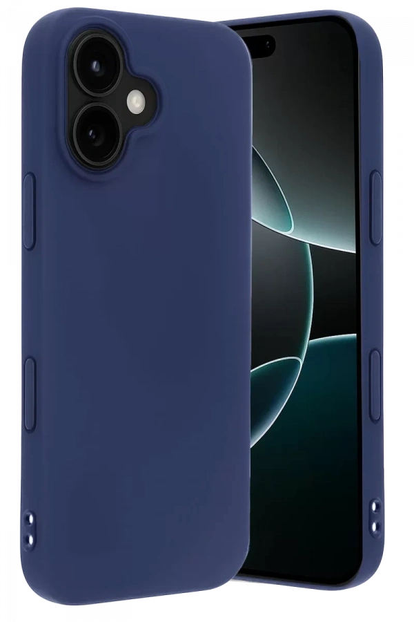 Apple iPhone 17 First Silikon - Lacivert