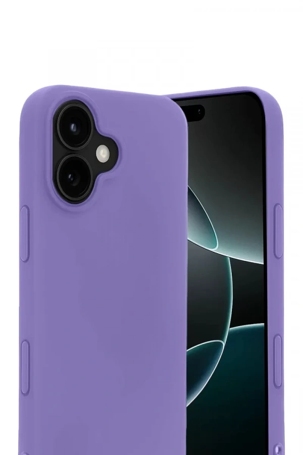 Apple iPhone 17 First Silikon - Lila