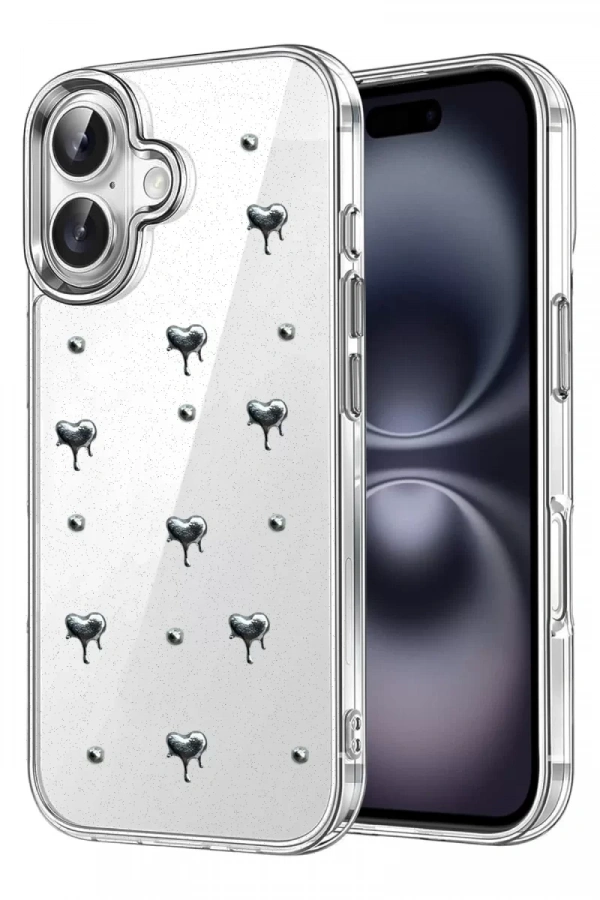Apple iPhone 17 Fiyonk Desenli Kapak - Desen 1
