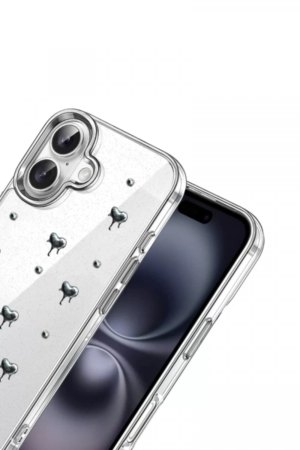 Apple iPhone 17 Fiyonk Desenli Kapak - Desen 1