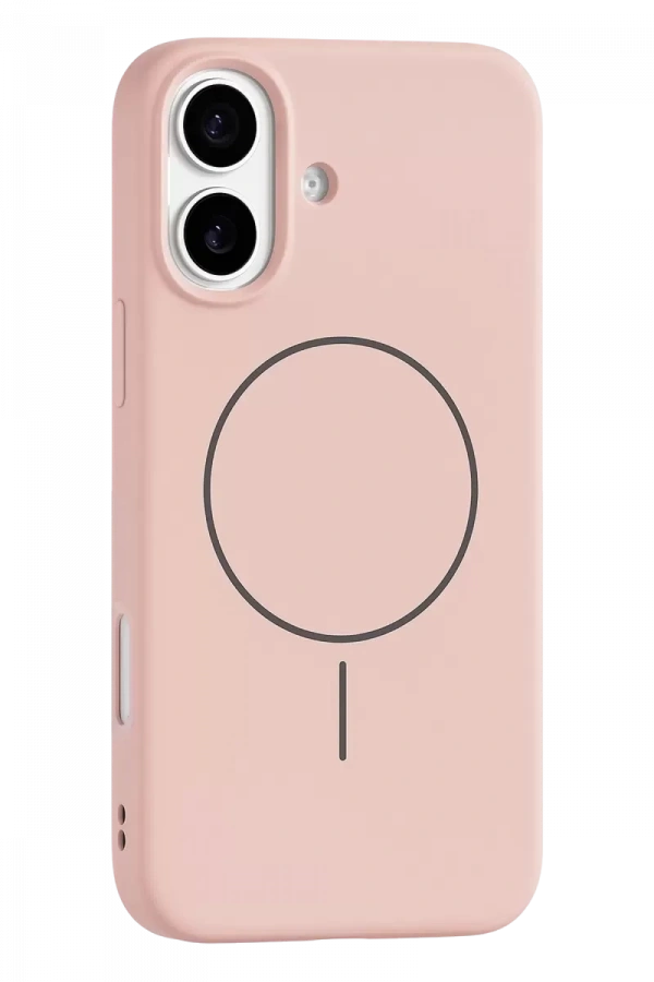 Apple iPhone 17 Jully Magsafe Kapak - Pudra
