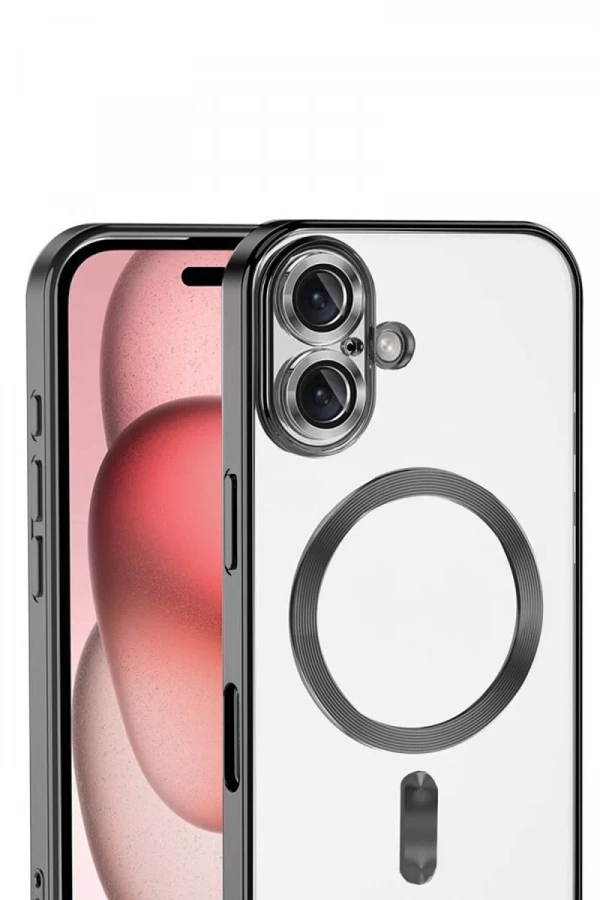 Apple iPhone 17 Kross Magneticsafe Kapak - Siyah
