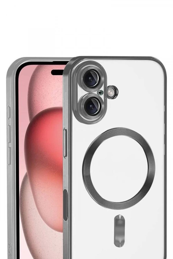 Apple iPhone 17 Kross Magneticsafe Kapak - Titan Gri
