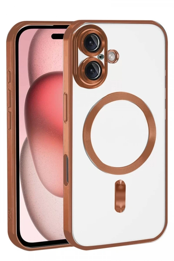 Apple iPhone 17 Kross Magneticsafe Kapak - Turuncu