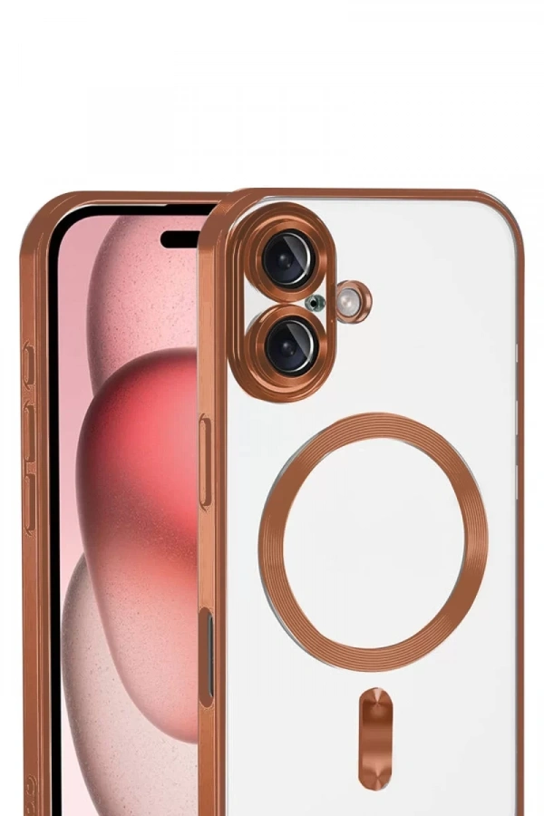 Apple iPhone 17 Kross Magneticsafe Kapak - Turuncu
