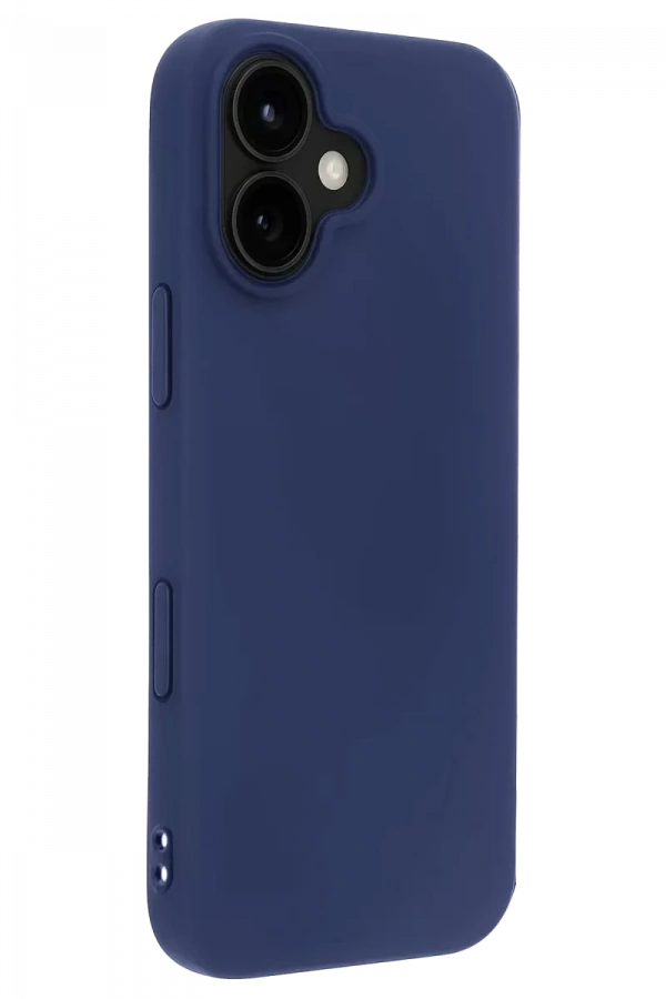 Apple iPhone 17 Nano içi Kadife Silikon - Lacivert