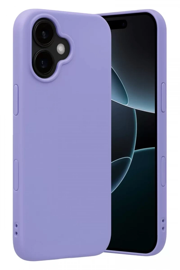 Apple iPhone 17 Nano içi Kadife Silikon - Lila