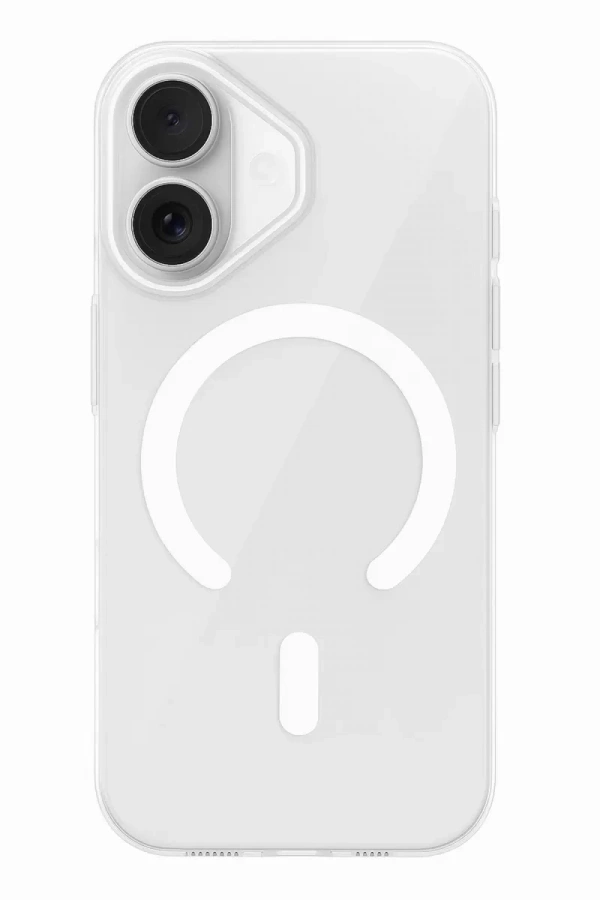 Apple iPhone 17 PC Blank Magsafe Kapak - Şeffaf
