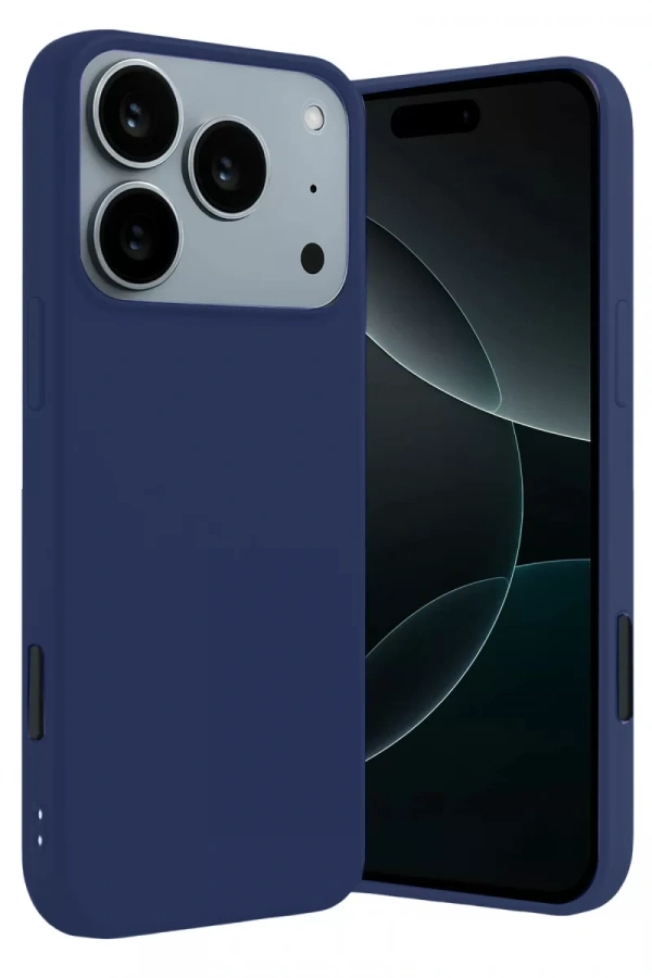 Apple iPhone 17 Pro First Silikon - Lacivert