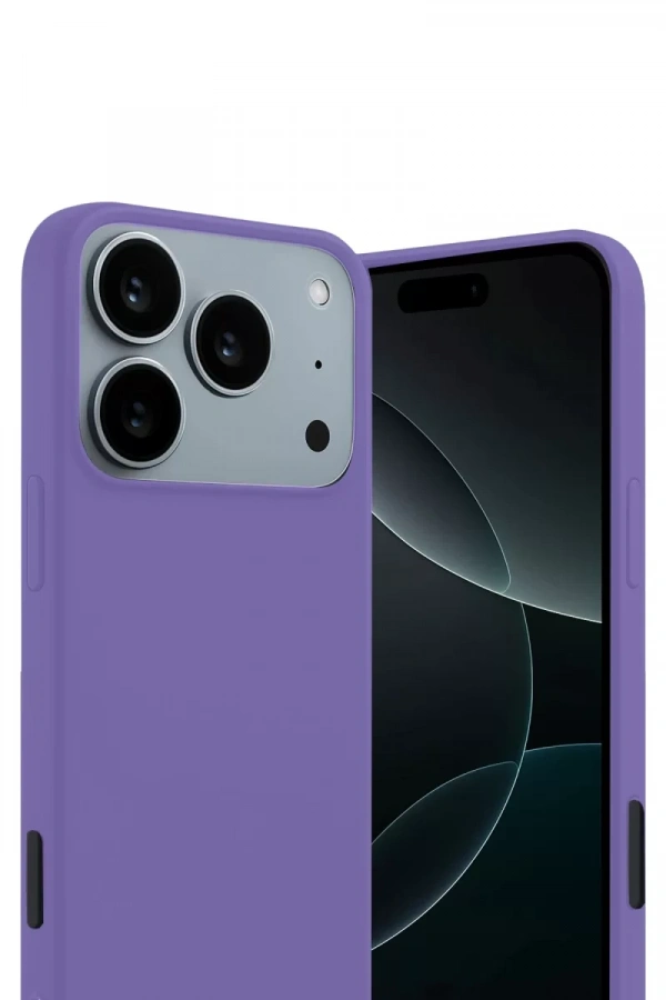 Apple iPhone 17 Pro First Silikon - Lila
