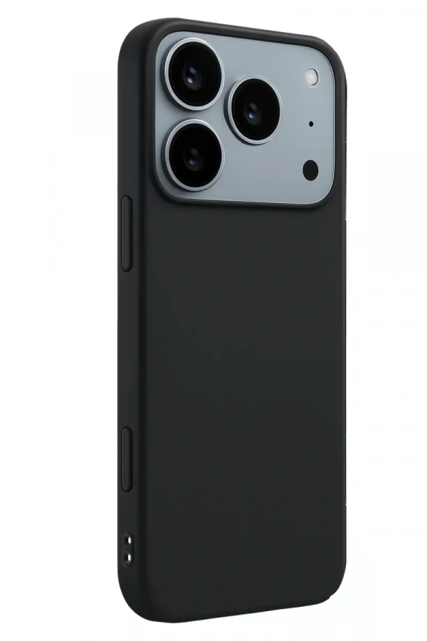 Apple iPhone 17 Pro First Silikon - Siyah