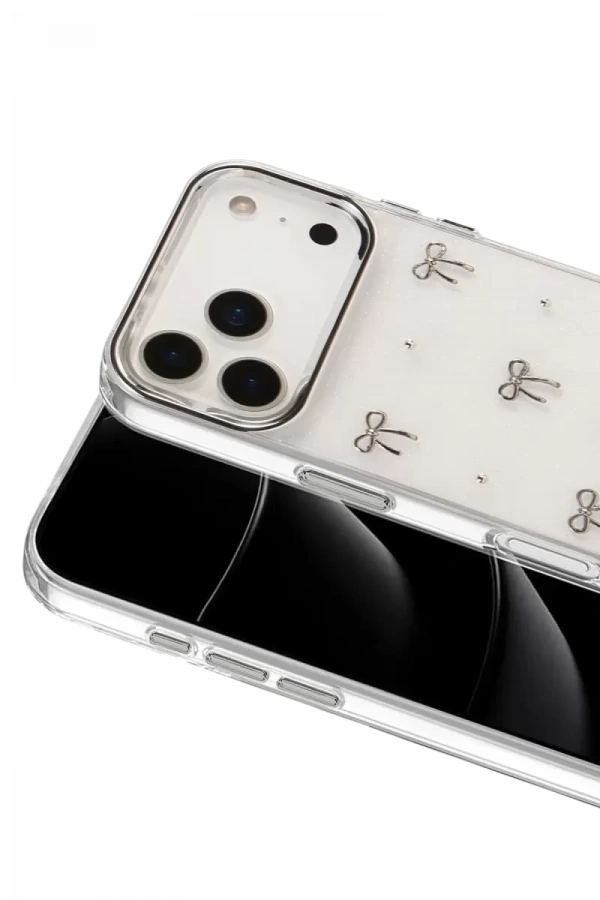 Apple iPhone 17 Pro Fiyonk Desenli Kapak - Desen 5
