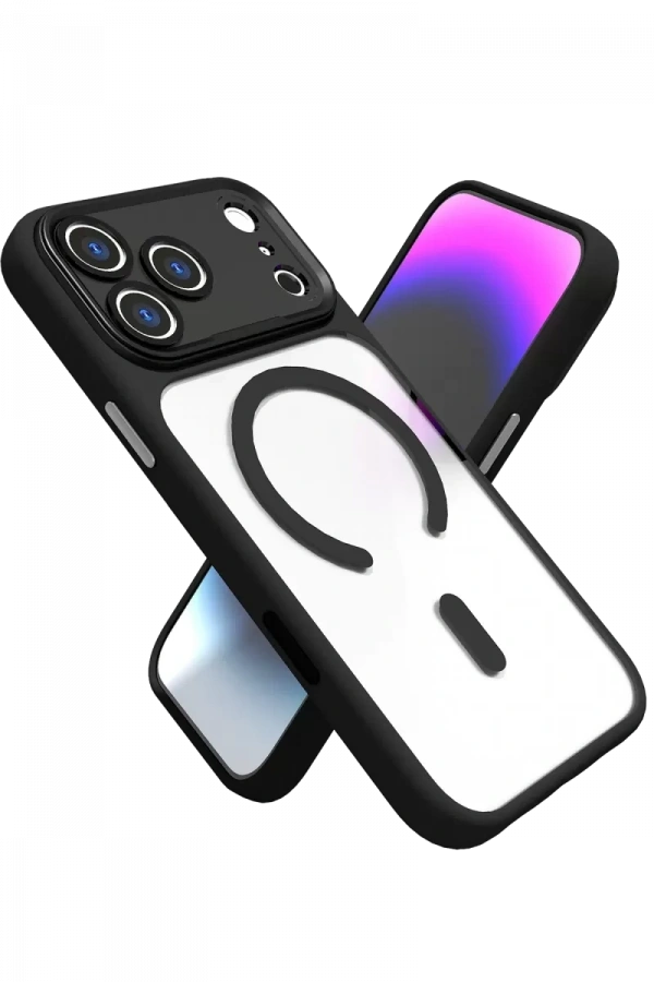Apple iPhone 17 Pro Hazar Magsafe Kapak - Siyah