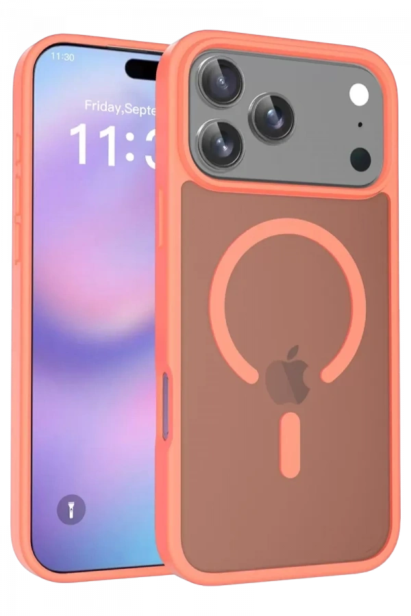 Apple iPhone 17 Pro Jota Magsafe Kapak - Turuncu